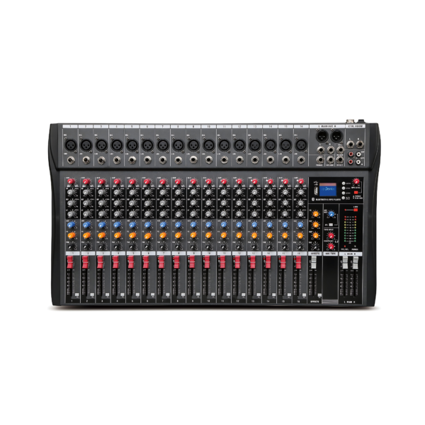Mesa de Som Linha Black Mixers 16