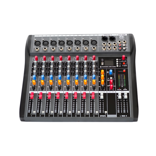 Mesa de Som Linha Black Mixers 08
